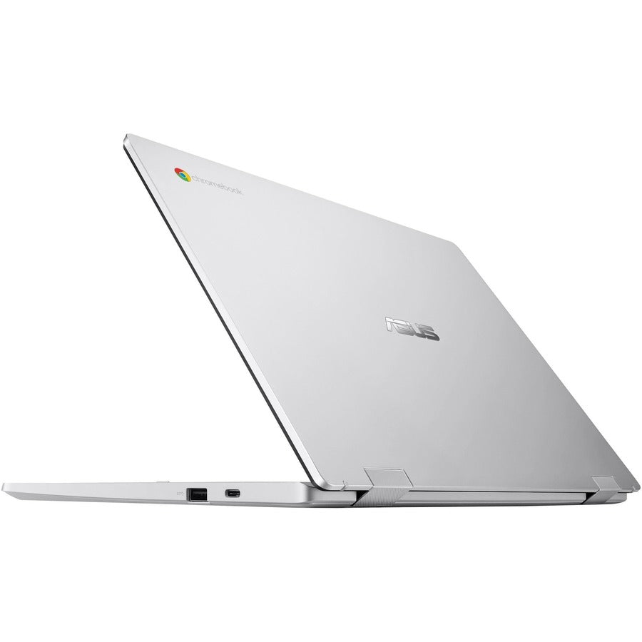 Asus Chromebook CX1 CX1400 CX1400CKA-DB84F Chromebook 14" - Full HD - Intel Celeron N4500 - 8 Go - Mémoire Flash 64 Go - Argent Transparent CX1400CKA-DB84F