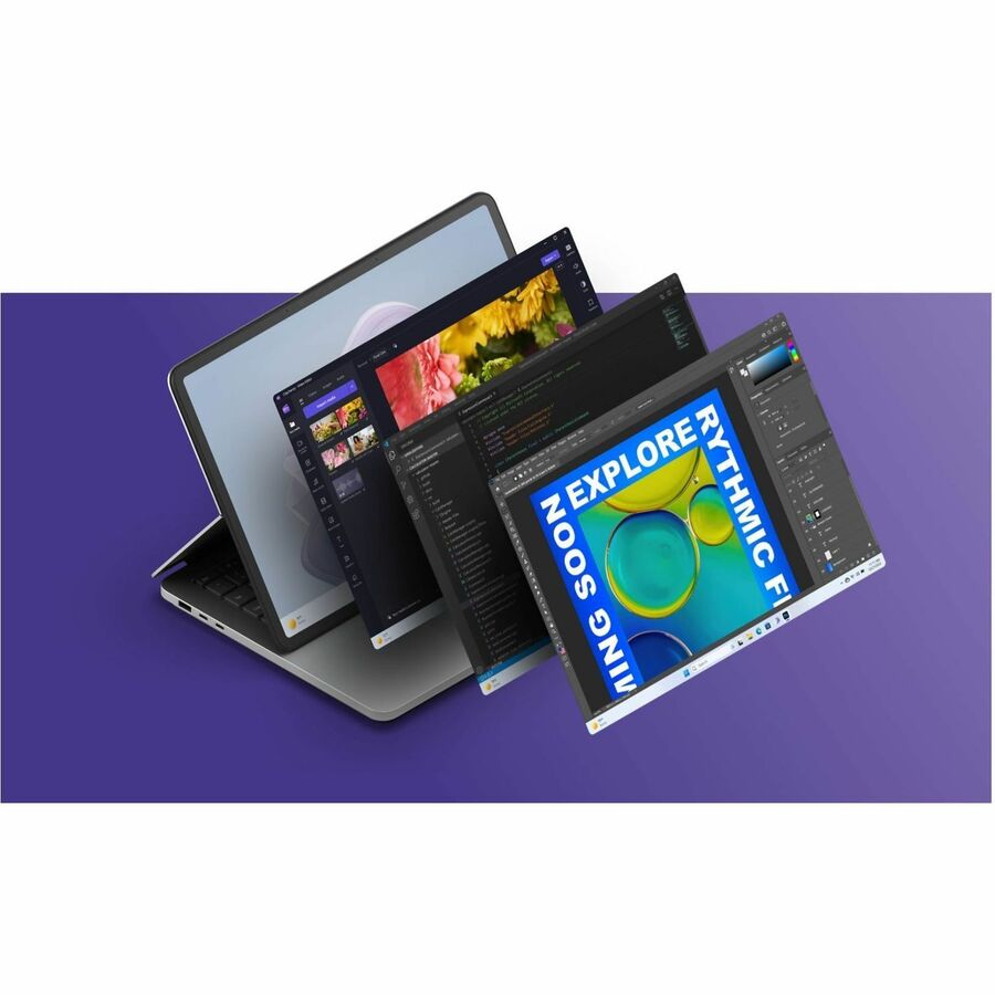 Microsoft Surface Laptop Studio 2 14,4" Écran tactile convertible (curseur flottant) Ordinateur portable 2 en 1 - Intel Core i7 13e génération i7-13800H - Plateforme Intel Evo - 64 Go - SSD 2 To - Clavier anglais, français - Platinum Z3H-00001