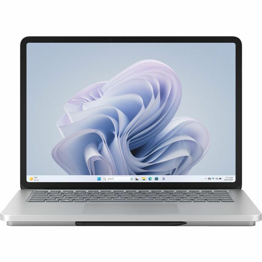 Microsoft Surface Laptop Studio 2 14,4" Écran tactile convertible (curseur flottant) Ordinateur portable 2 en 1 - Intel Core i7 13e génération i7-13800H - Plateforme Intel Evo - 64 Go - SSD 2 To - Clavier anglais, français - Platinum Z3H-00001