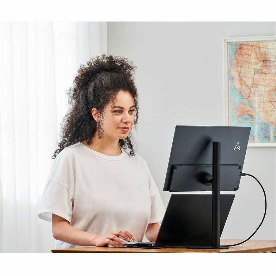 Asus ZenScreen MB16QHG 16" Class WQXGA LED Monitor - 16:10 - Gray MB16QHG