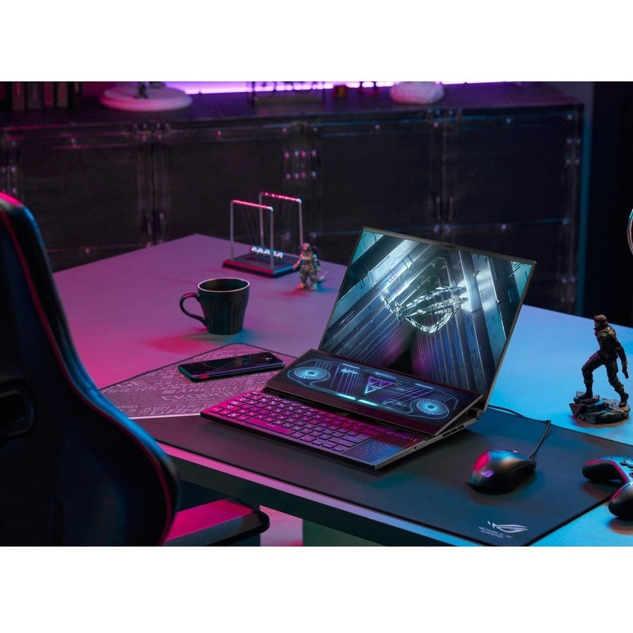 Ordinateur portable de jeu Asus ROG Zephyrus Duo 16 GX650 GX650PY-XS97 16" - QHD+ - AMD Ryzen 9 7945HX - 32 Go - SSD 2 To GX650PY-XS97