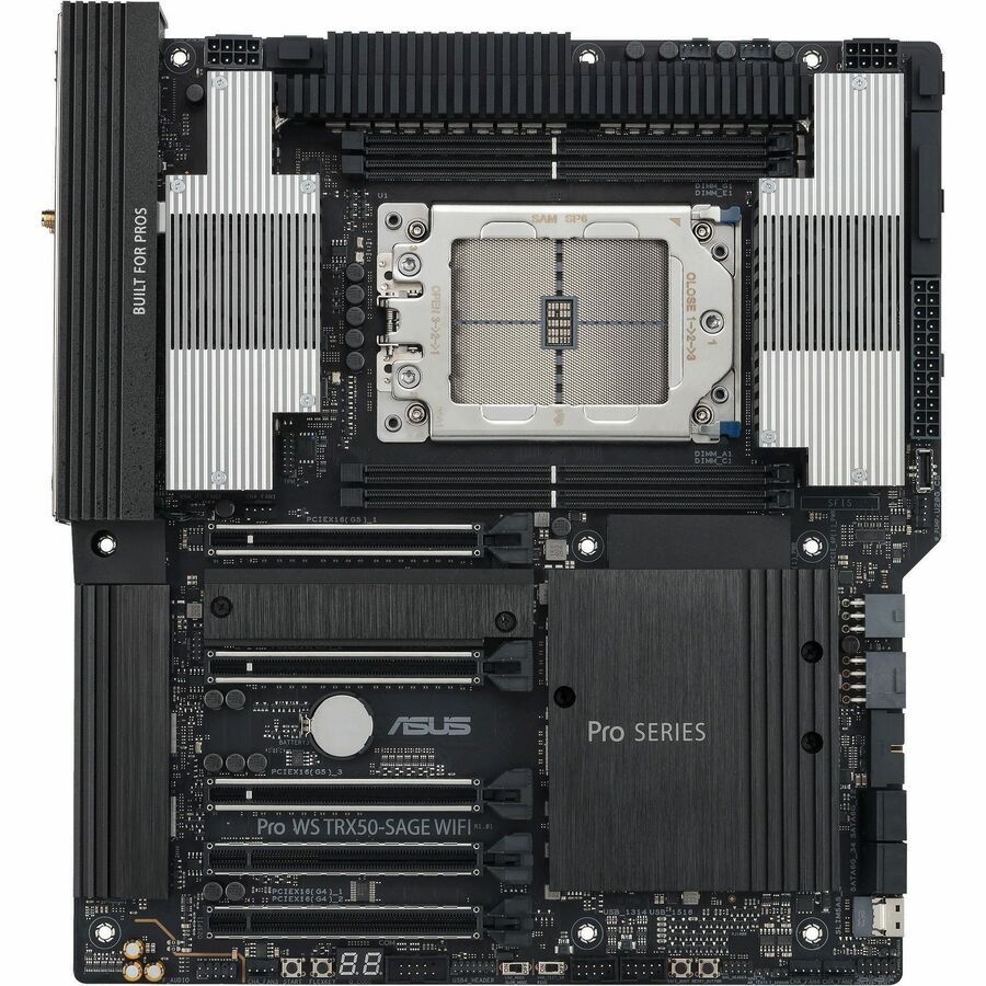 Carte mère de bureau Asus PRO WS TRX50-SAGE WIFI - Chipset AMD TRX50 - Socket sTR5 - SSI CEB PRO WS TRX50-SAGE WIFI