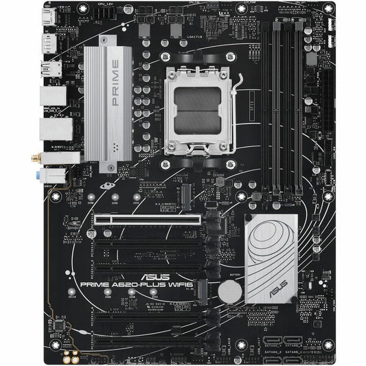 Carte mère de bureau gaming Asus Prime A620-PLUS WIFI6 - Chipset AMD A620 - Socket AM5 - ATX PRIME A620-PLUS WIFI6