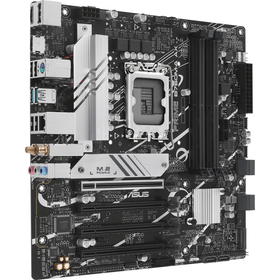 Carte mère de bureau Asus Prime PRIME B760M-A AX - Chipset Intel B760 - Socket LGA-1700 - Micro ATX PRIME B760M-A AX