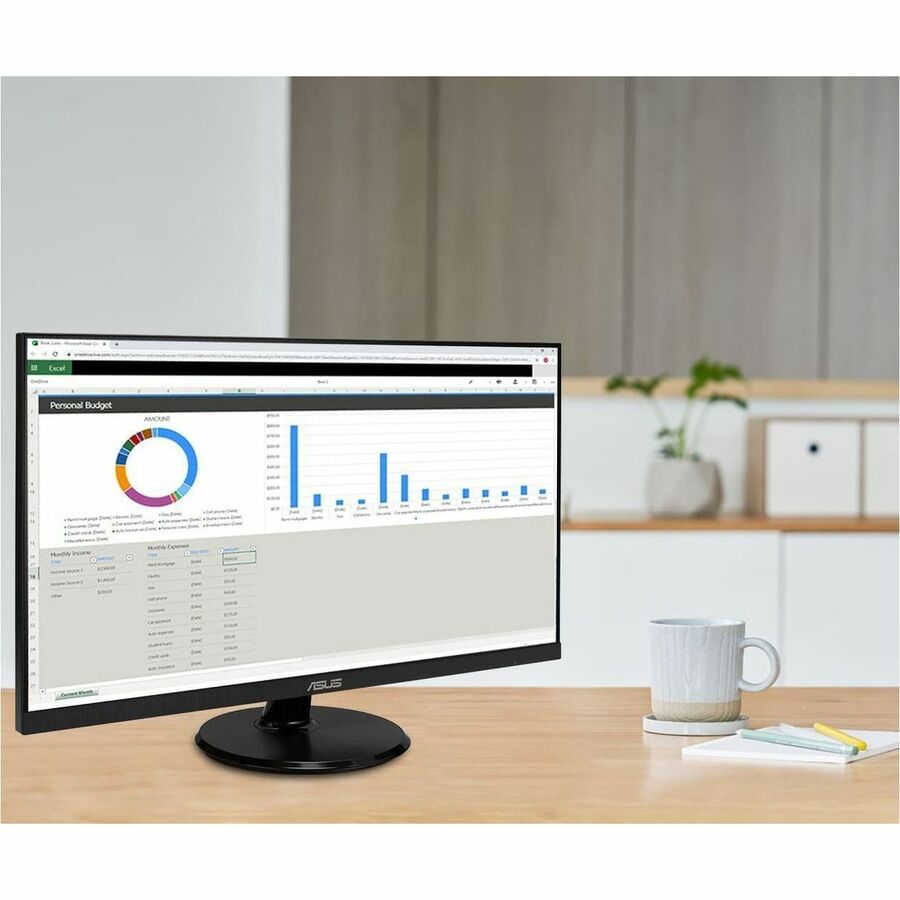 Moniteur LCD de jeu Full HD de 27 pouces Asus VA27DQF VA27DQF