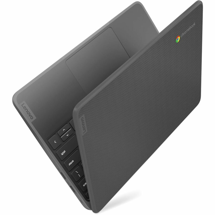 Lenovo 100e Chromebook Gen 4 83G80001CF Chromebook tactile 11,6" - HD - Intel N-Series N100 - 8 Go - Mémoire flash 64 Go - Clavier français, anglais - Gris graphite 83G80001CF