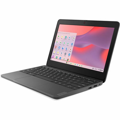 Lenovo 100e Chromebook Gen 4 83G80001CF Chromebook tactile 11,6" - HD - Intel N-Series N100 - 8 Go - Mémoire flash 64 Go - Clavier français, anglais - Gris graphite 83G80001CF