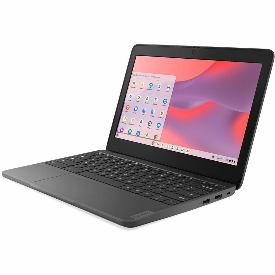 Lenovo 100e Chromebook Gen 4 83G80000CF Chromebook tactile 11,6" - HD - Intel N-Series N100 - 4 Go - Mémoire flash 32 Go - Clavier français, anglais - Gris graphite 83G80000CF