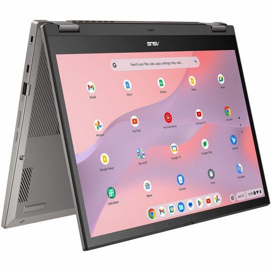 Asus Chromebook CM34 Flip CM3401 CM3401FFA-DB31T-CB Chromebook 2 en 1 convertible à écran tactile 14" - WUXGA - AMD Ryzen 3 7320C - 8 Go - SSD 128 Go - Zinc CM3401FFA-DB31T-CB