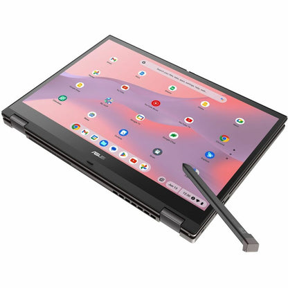 Asus Chromebook CM34 Flip CM3401 CM3401FFA-DB31T-CB Chromebook 2 en 1 convertible à écran tactile 14" - WUXGA - AMD Ryzen 3 7320C - 8 Go - SSD 128 Go - Zinc CM3401FFA-DB31T-CB