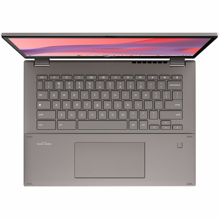 Asus Chromebook CM34 Flip CM3401 CM3401FFA-DB31T-CB Chromebook 2 en 1 convertible à écran tactile 14" - WUXGA - AMD Ryzen 3 7320C - 8 Go - SSD 128 Go - Zinc CM3401FFA-DB31T-CB