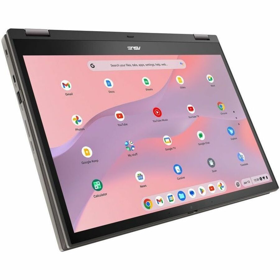 Asus Chromebook CM34 Flip CM3401 CM3401FFA-DB31T-CB Chromebook 2 en 1 convertible à écran tactile 14" - WUXGA - AMD Ryzen 3 7320C - 8 Go - SSD 128 Go - Zinc CM3401FFA-DB31T-CB