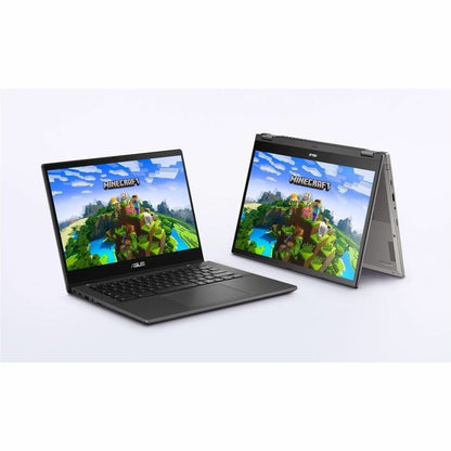 Asus Chromebook CM34 Flip CM3401 CM3401FFA-DB31T-CB Chromebook 2 en 1 convertible à écran tactile 14" - WUXGA - AMD Ryzen 3 7320C - 8 Go - SSD 128 Go - Zinc CM3401FFA-DB31T-CB