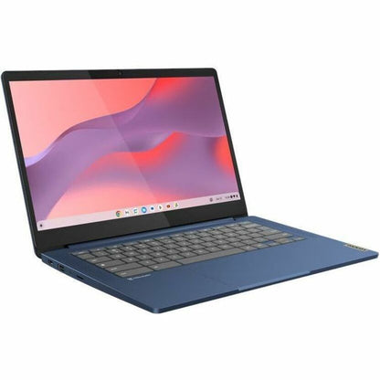 Lenovo IdeaPad Slim 3 14M868 82XJ003DCF Chromebook 14" Tactile - Full HD - Octa-core (ARM Cortex A76 + Cortex A55) - 4 Go - Mémoire Flash 128 Go - Clavier Français, Anglais - Bleu Abysse 82XJ003DCF