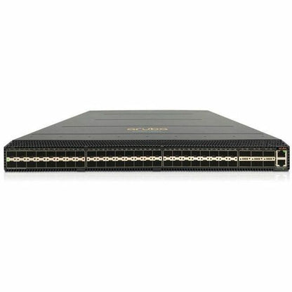 Commutateur de services distribués Aruba CX 10000-48Y6C de l'arrière vers l'avant avec 6 ventilateurs et 2 blocs d'alimentation Bdl R8P14A#ABA