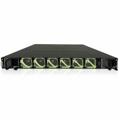 Commutateur de services distribués Aruba CX 10000-48Y6C de l'arrière vers l'avant avec 6 ventilateurs et 2 blocs d'alimentation Bdl R8P14A#ABA