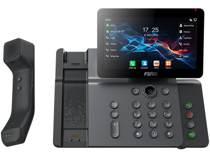 Fanvil V66 Pro Prime Business Phone equipped with Cordless Handset