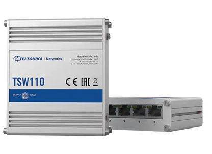 Commutateur Ethernet Gigabit non géré (10/100/1000) POE Teltonika TSW110