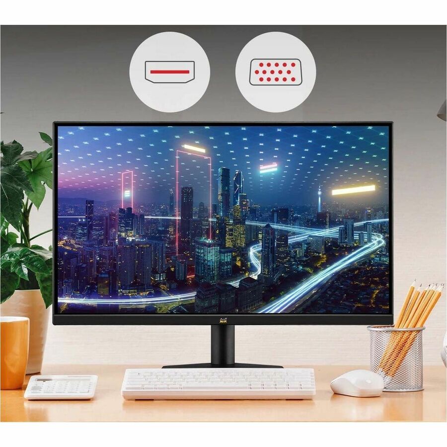Moniteur LED Full HD 24" ViewSonic VA2433-H - 16:9 VA2433-H