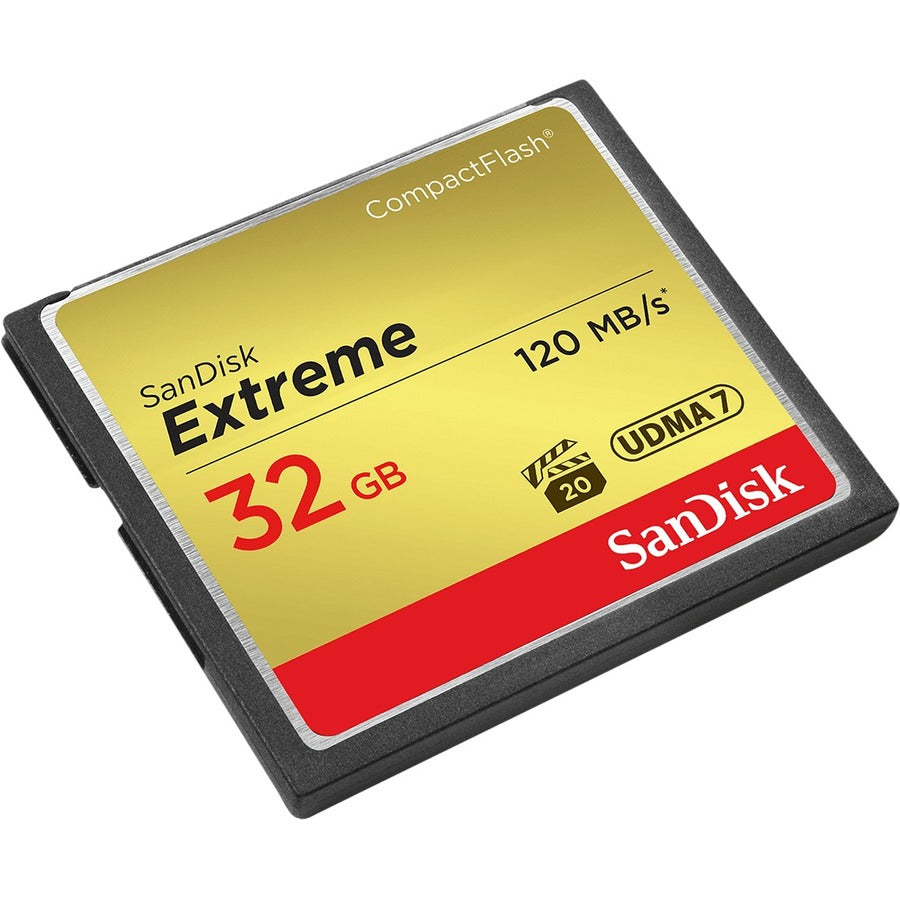 Carte CompactFlash SanDisk Extreme 32 Go - 1 paquet SDCFXSB-032G-G46