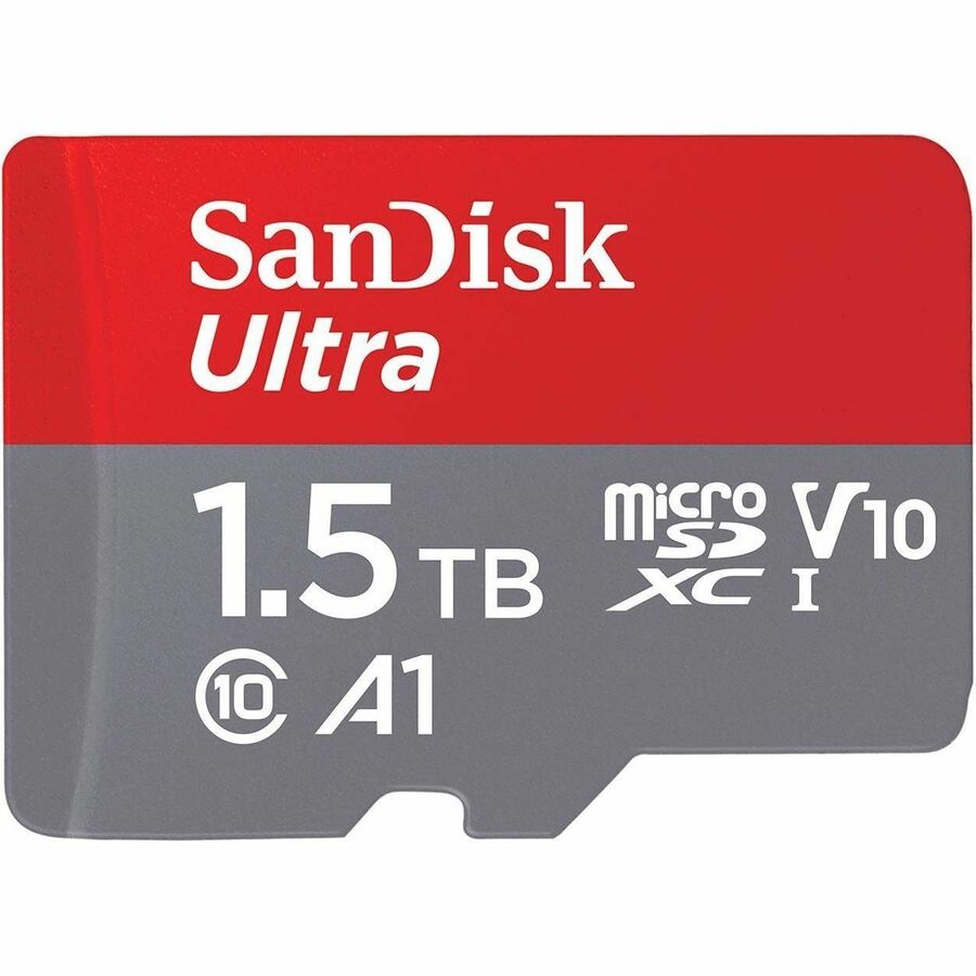 SanDisk Ultra SDSQUAC-1T50-GN6MA 1,50 To Classe 10/UHS-I (U1) V10 microSDXC - 1 paquet SDSQUAC-1T50-GN6MA