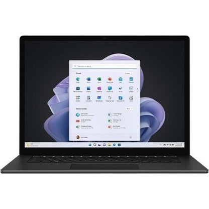Ordinateur portable Microsoft Surface Laptop 5 15" à écran tactile - Intel Core i7 12e génération i7-1265U - Plateforme Intel Evo - 16 Go - SSD 512 Go - Noir mat RIR-00024