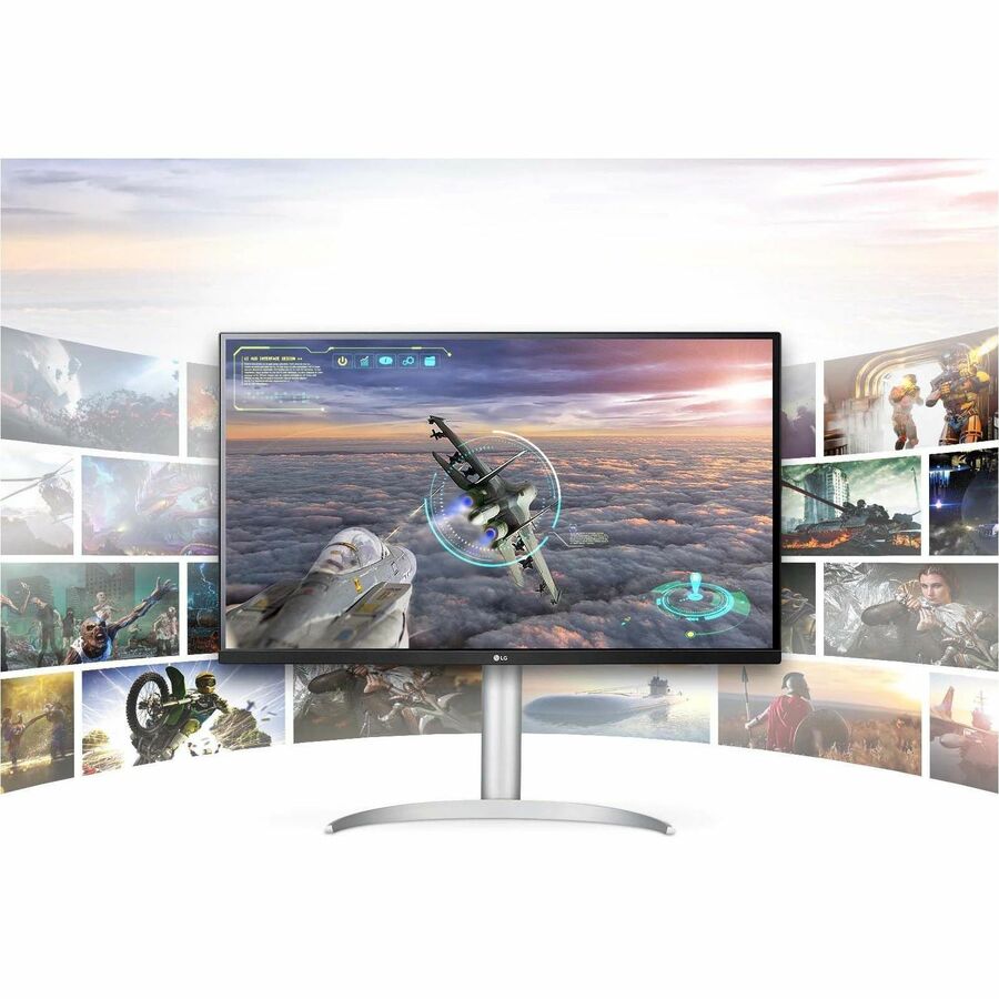 Moniteur LED UHD 4K LG 32UP83A-W 32" - 16:9 - Blanc 32UP83A-W