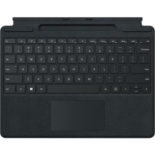 Étui clavier/housse Microsoft Signature pour tablette Microsoft Surface Pro 7+, Surface Pro, Surface Pro 4, Surface Pro 3, Surface Pro 6, Surface Pro 7, Surface Pro 8, Surface Pro X 13" - Noir 8XG-00002