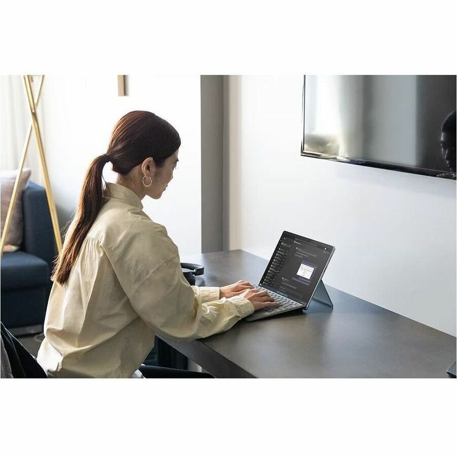 Étui clavier/housse Microsoft Signature pour tablette Microsoft Surface Pro 7+, Surface Pro, Surface Pro 4, Surface Pro 3, Surface Pro 6, Surface Pro 7, Surface Pro 8, Surface Pro X 13" - Noir 8XG-00002