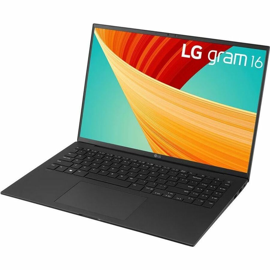 Ordinateur portable LG gram 16Z90R-R.AP75A8 16" - WQXGA - Intel Core i7 13e génération i7-1360P - Plateforme Intel Evo - 32 Go - SSD 512 Go - Clavier anglais - Noir obsidienne 16Z90R-R.AP75A8