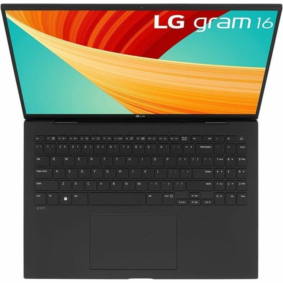 Ordinateur portable LG gram 16Z90R-R.AP75A8 16" - WQXGA - Intel Core i7 13e génération i7-1360P - Plateforme Intel Evo - 32 Go - SSD 512 Go - Clavier anglais - Noir obsidienne 16Z90R-R.AP75A8