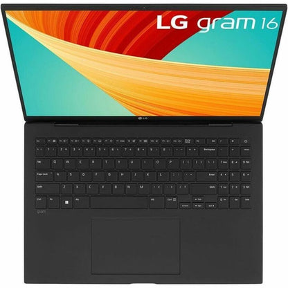 Ordinateur portable LG gram 16Z90R-R.AP75A8 16" - WQXGA - Intel Core i7 13e génération i7-1360P - Plateforme Intel Evo - 32 Go - SSD 512 Go - Clavier anglais - Noir obsidienne 16Z90R-R.AP75A8