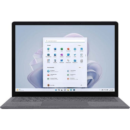 Ordinateur portable Microsoft Surface Laptop 5 13,5" à écran tactile - Intel Core i5 12e génération i5-1245U - Plateforme Intel Evo - 8 Go - SSD 512 Go - Clavier anglais - Platinum R1T-00001