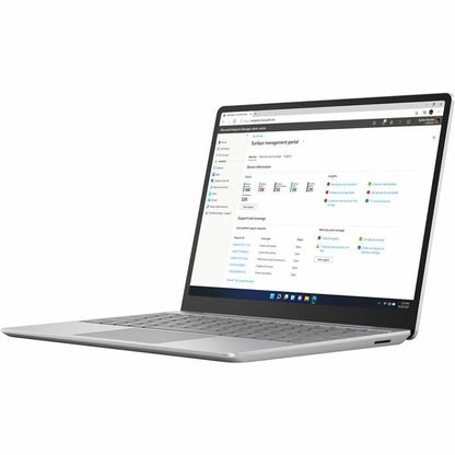 Ordinateur portable Microsoft Surface Laptop Go 3 12,4" à écran tactile - Intel Core i5 - 16 Go - SSD 256 Go - Clavier anglais, français - Platinum XKS-00002