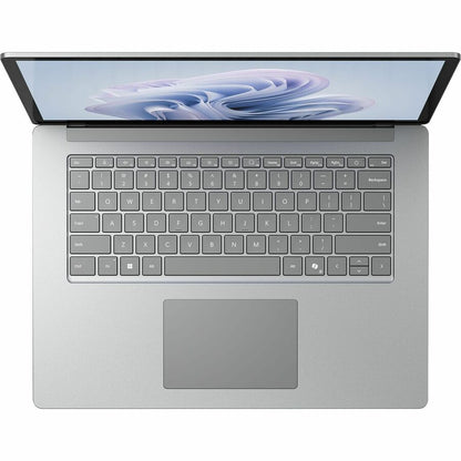 Ordinateur portable Microsoft Surface Laptop 6 15" à écran tactile - Intel Core Ultra 7 165H - 16 Go - SSD 512 Go - Clavier anglais - Platinum ZLQ-00026