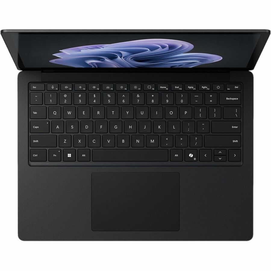 Ordinateur portable Microsoft Surface Laptop 6 13,5" à écran tactile - Intel Core Ultra 7 165H - 32 Go - SSD 512 Go - Clavier anglais - Noir ZJZ-00001
