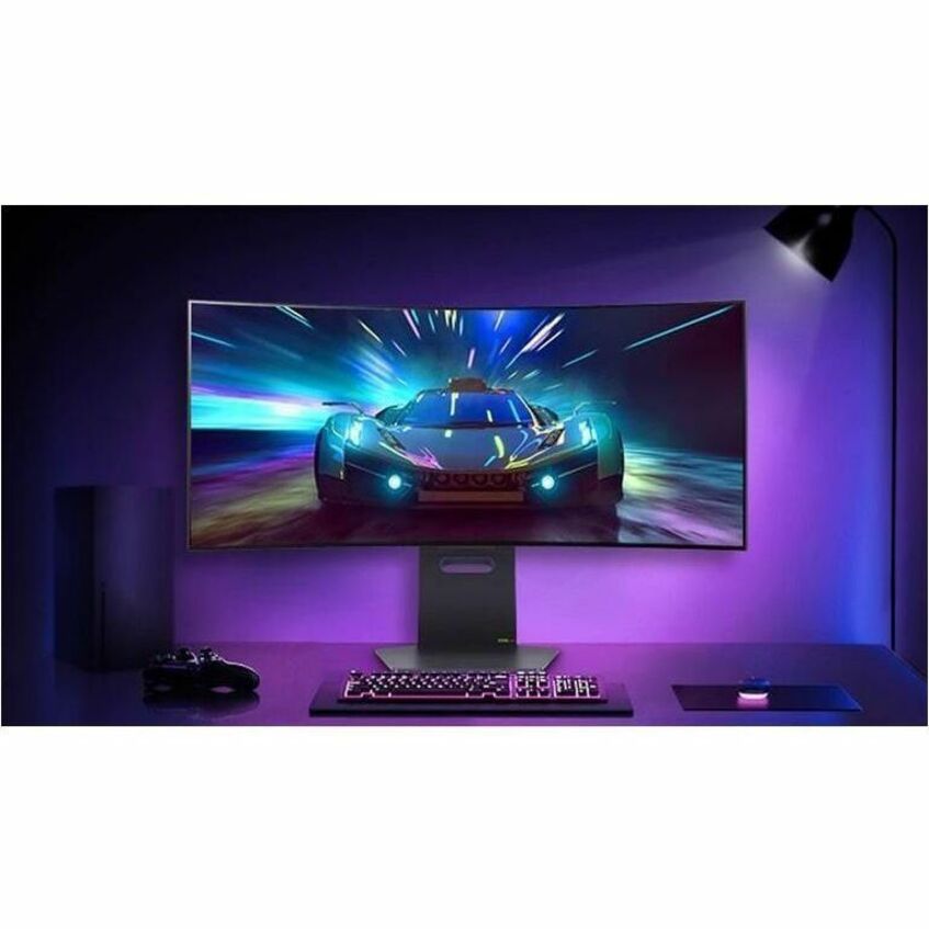 Moniteur de jeu OLED incurvé LG UltraGear 34GS95QE-B de 34 pouces UW-QHD - 21:9 - True Black 34GS95QE-B