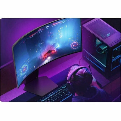 Moniteur de jeu OLED incurvé LG UltraGear 34GS95QE-B de 34 pouces UW-QHD - 21:9 - True Black 34GS95QE-B