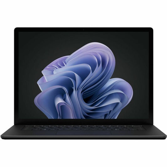 Ordinateur portable Microsoft Surface Laptop 6 15" à écran tactile - Intel Core Ultra 7 165H - 32 Go - SSD 1 To - Clavier anglais, français - Noir ZLU-00001