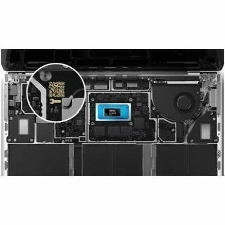 Ordinateur portable Microsoft Surface Laptop 6 13,5" à écran tactile - Intel Core Ultra 7 - 32 Go - SSD 1 To - Clavier anglais, français - Noir ZKB-00002