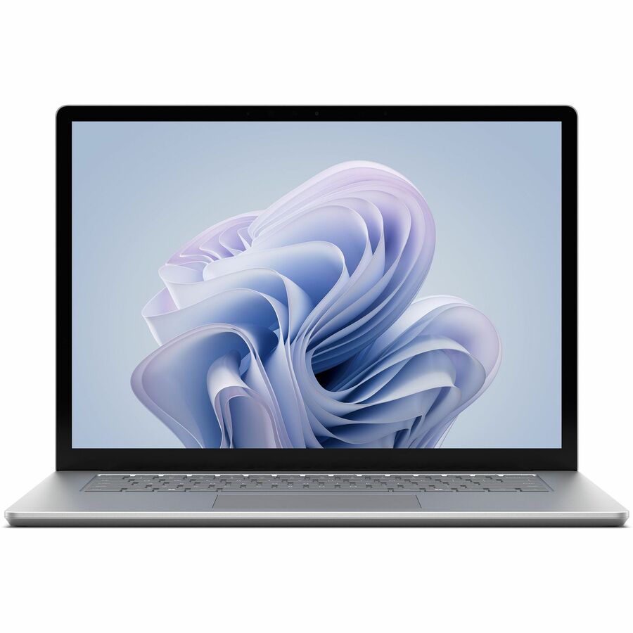 Ordinateur portable Microsoft Surface Laptop 6 15" à écran tactile - Intel Core Ultra 7 - 16 Go - SSD 512 Go - Clavier anglais, français - Platinum ZLQ-00027