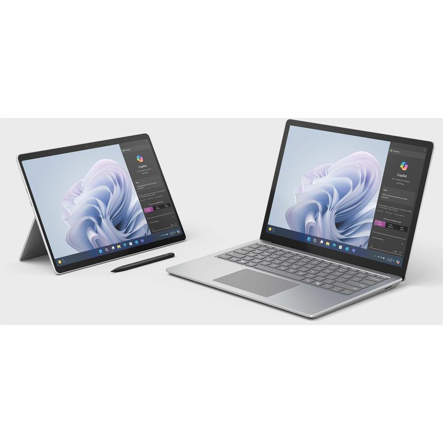 Ordinateur portable Microsoft Surface Laptop 6 15" à écran tactile - Intel Core i7 - 16 Go - SSD 256 Go - Clavier anglais, français - Platinum ZLP-00027