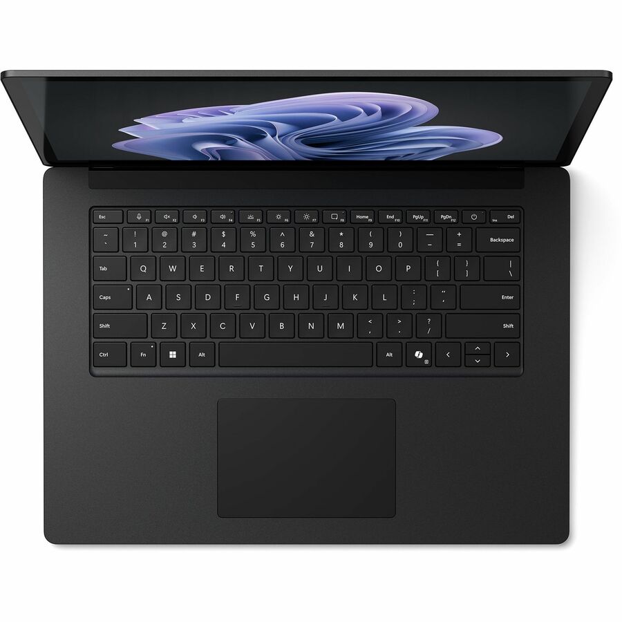 Ordinateur portable Microsoft Surface Laptop 6 15" à écran tactile - Intel Core i5 - 16 Go - SSD 512 Go - Clavier anglais, français - Noir ZLH-00002