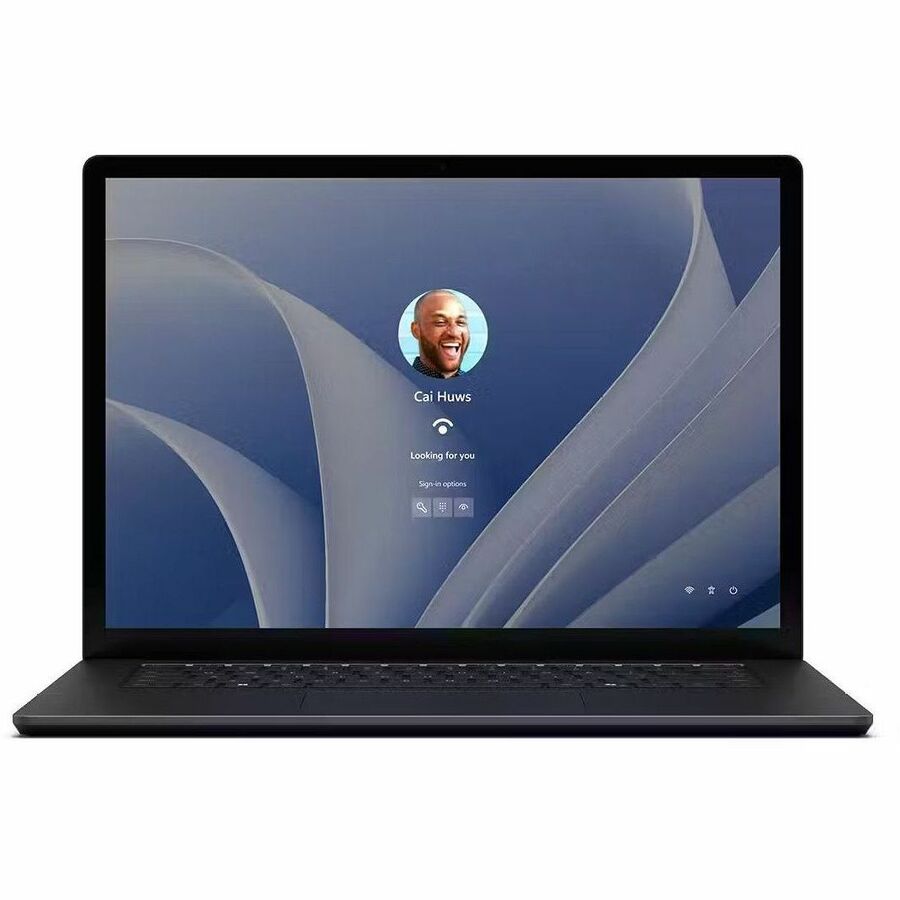 Ordinateur portable Microsoft Surface Laptop 6 15" à écran tactile - Intel Core i5 - 16 Go - SSD 512 Go - Clavier anglais, français - Noir ZLH-00002