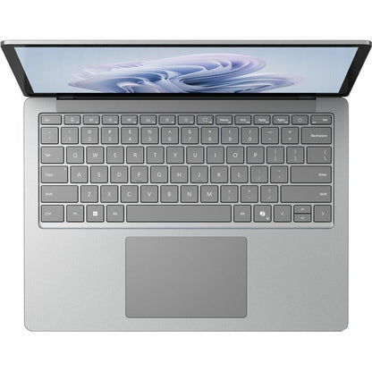 Ordinateur portable Microsoft Surface Laptop 6 13,5" à écran tactile - Intel Core i5 - 32 Go - SSD 512 Go - Clavier anglais, français - Platinum ZJT-00027