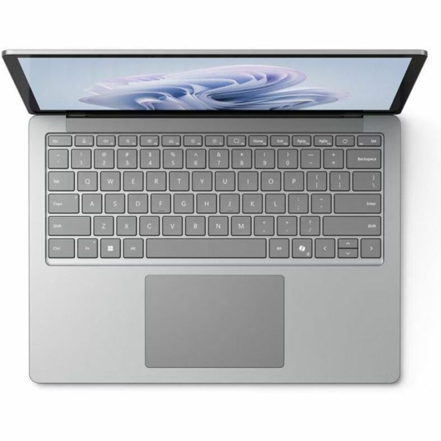Ordinateur portable Microsoft Surface Laptop 6 15" à écran tactile - Intel Core Ultra 5 - 16 Go - SSD 512 Go - Clavier anglais, français - Platinum ZLH-00027