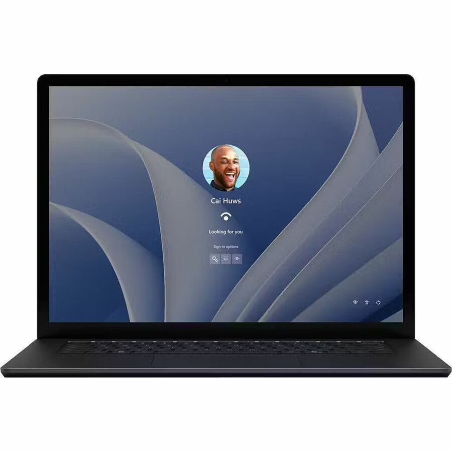 Ordinateur portable Microsoft Surface Laptop 6 15" à écran tactile - Intel Core i7 - 64 Go - SSD 1 To - Clavier anglais, français - Noir ZLW-00002