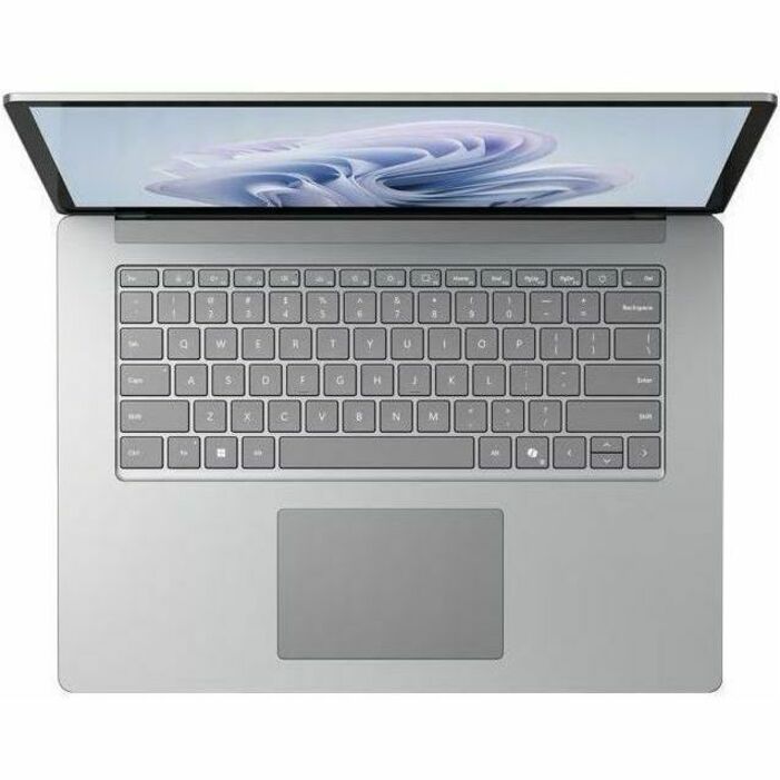 Ordinateur portable Microsoft Surface Laptop 6 13,5" à écran tactile - Intel Core i7 - 16 Go - SSD 512 Go - Clavier anglais, français - Platinum ZJW-00027