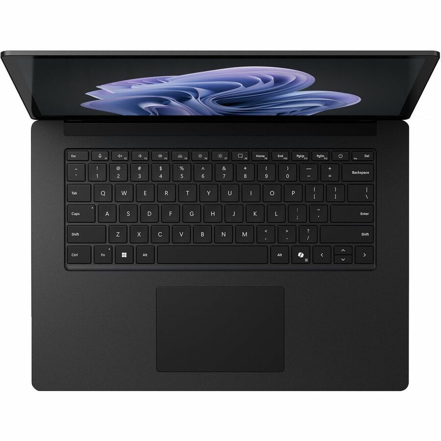 Ordinateur portable Microsoft Surface Laptop 6 15" à écran tactile - Intel Core i7 - 32 Go - SSD 1 To - Clavier anglais, français - Noir ZLU-00002