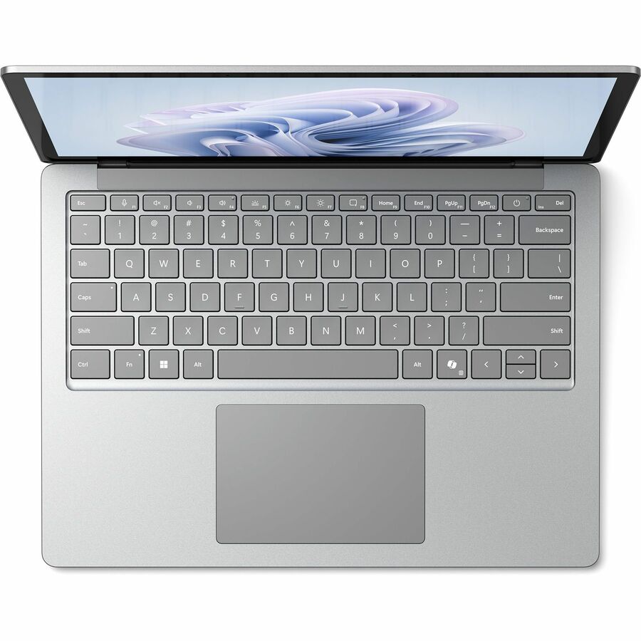 Ordinateur portable Microsoft Surface Laptop 6 13,5" à écran tactile - Intel Core Ultra 7 - 64 Go - SSD 1 To - Clavier anglais, français - Platinum ZKG-00027